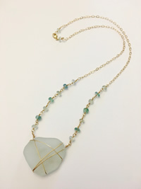 Original Necklace by Local Jewelry Artist Kim Cavagnaro