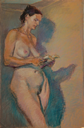 Original Pastel by Richard Mathews