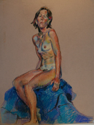 Original Pastel by Richard Mathews